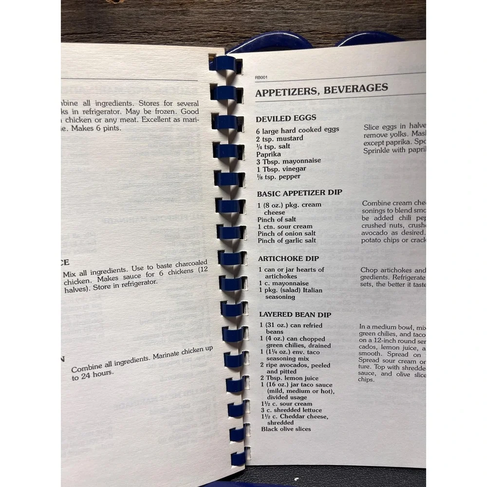 Classic Barbecue Spiral‎ Community compilation cookbook Vintage 1994